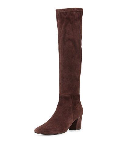 DELMAN CYERA STRETCH-SUEDE KNEE BOOT. #delman #shoes # | Boots, How to ...