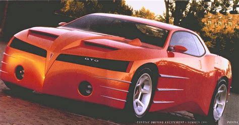 1999 Pontiac GTO Concept Car