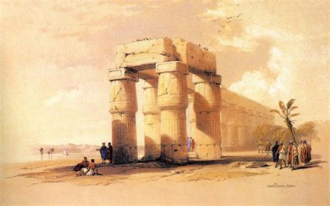 David Roberts, Egypt, Painting Wallpapers HD / Desktop and Mobile ...