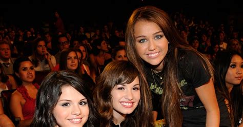 Miley Cyrus, Selena Gomez, Demi Lovato Friendship Timeline | POPSUGAR Celebrity