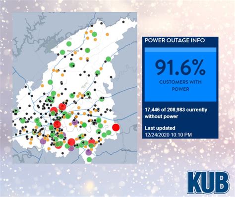 Kub Power Outage Map Knoxville Tn - Lake George Florida Map