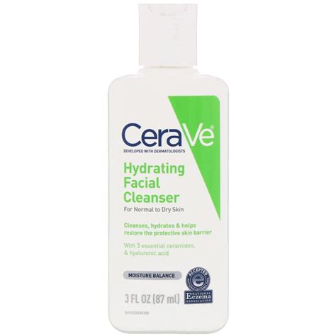 Cerave Hydrating Facial Cleanser – 3 oz. – UrbanMakes