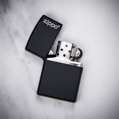 Zippo Matte Black Lighter