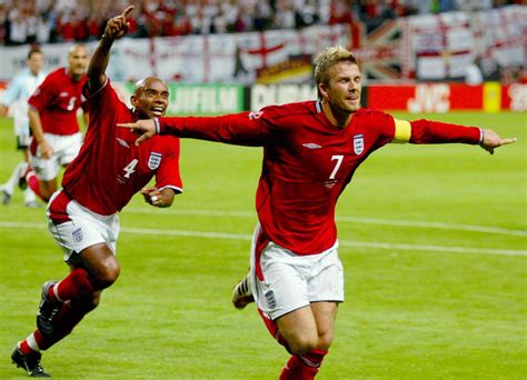 On this day: in 2002, david beckham's penalty earned england a 1-0 win ...