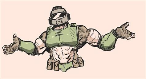 DOOMGUY Fan art | Doom game, Concept art characters, Character art