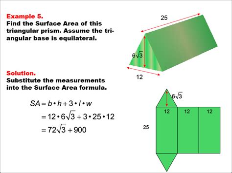 Calculating Surface Area