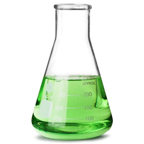 Glass Conical Flask Measuring Beaker Molecular Flask - 250ml