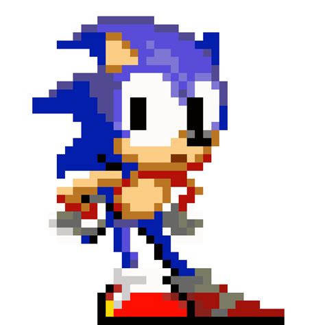 Classic Sonic the Hedgehog Sprite by KaioConnor on DeviantArt