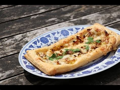 Welsh Goats Cheese Leek Tart - retusdigital