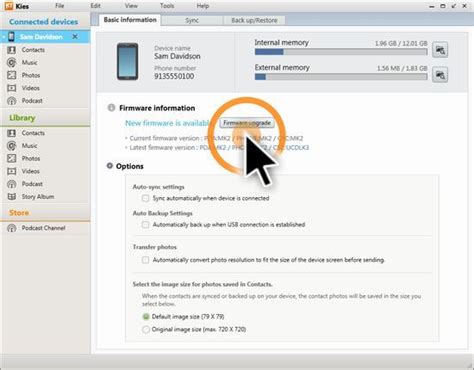 How to Update Your Samsung Device with Kies Samsung Device, Sync, Howto, Devices, Android, App ...