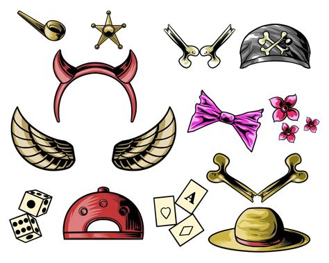 various objects, icons, ribbons, etc 12005863 Vector Art at Vecteezy