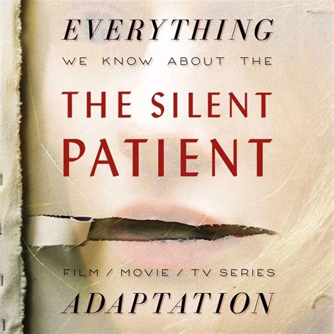 The Silent Patient Movie: What We Know (Release Date, Cast, Movie Trailer) - The Bibliofile