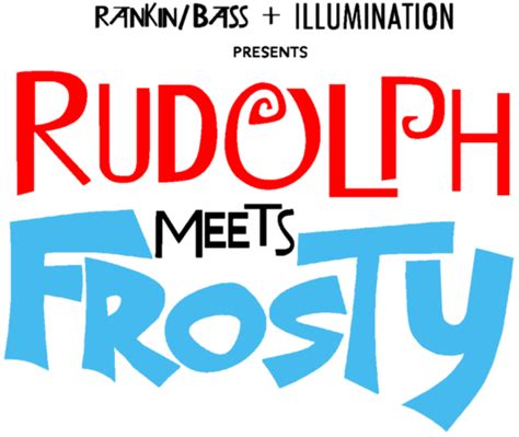 Rudolph Meets Frosty logo by ericgthompson03 on DeviantArt