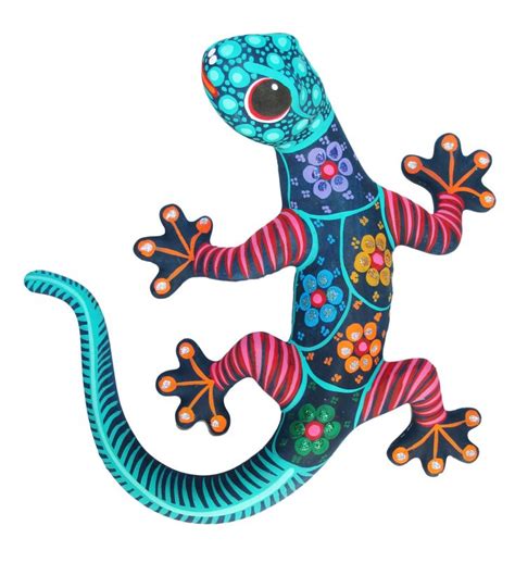 The style of alebrije that I like. Very colorful, complementary color ...