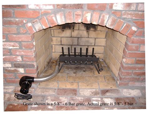 Fireplace Furnaces - 30,000 BTU Wood Burning Fireplace Grate Heater ...