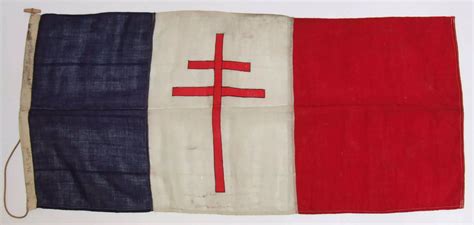 Free French Croix de Lorraine Flag 345 RAF Squadron in General / other