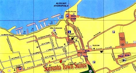 Sorrento Area Map