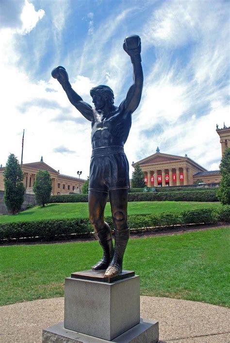 Rocky - Philadelphia Museum of Art | Rocky balboa, Rocky balboa statue, Philadelphia museum of art