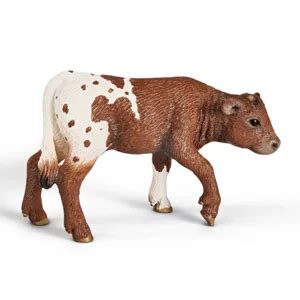 Schleich Farm Life Collection Texas Longhorn Calf Figurine at Tractor ...