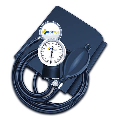 Buy FirstMed Dial Type Aneroid Sphygmomanometer/Blood Pressure Monitor with Carry Bag and Stetho ...