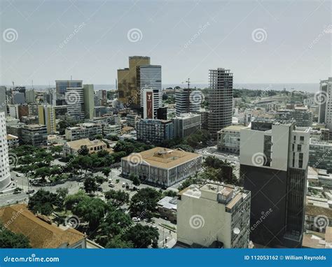 Luanda, Angola Skyline editorial photography. Image of architecture - 112053162