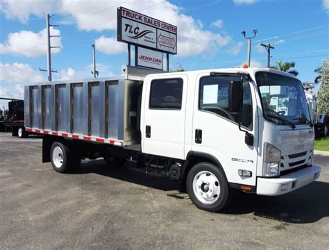 2020 New Isuzu NPR HD 14FT ALUM DUMP TRUCK LANDSCAPE. CREWCAB at Tri Leasing Corp Serving ...