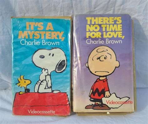 2 VTG Charlie Brown VHS Tapes | #4604634527