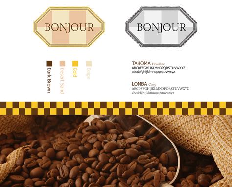 Bonjour Cafe :: Behance