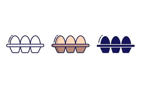 Premium Vector | Egg tray icon