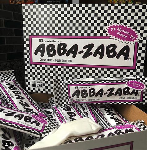 NEW Mystery Flavored Abba Zabba Taffy | Caramel toffee, Taffy, Flavors