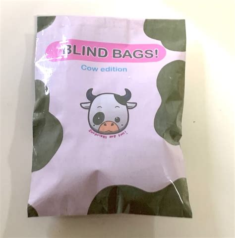 Blind Bag mystery bag surprise gift party grab bag kawaii cow | Etsy