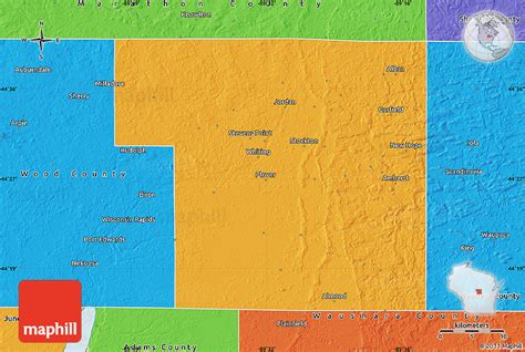 Political Map of Portage County