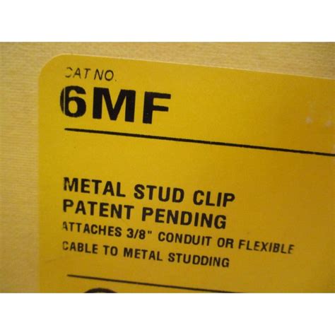 Erico Caddy 6MF Metal Stud Clip (Pack of 100) - Mara Industrial