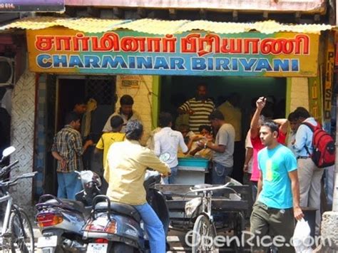 100 THINGS TO DO IN CHENNAI: #43Have Biryani @Charminar Biryani Centre