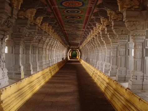 The Longest Corridor in the World, Rameshwaram Temple, Tamil Nadu | India architecture, Indian ...