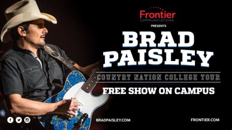 Brad Paisley Announces Return of Highly Successful “Country Nation ...