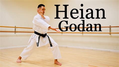 Kata Heian Godan Full Tutorial - YouTube