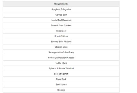 Lite N Easy Menu Prices Australia 2024 - Restaurant Menu Prices Australia