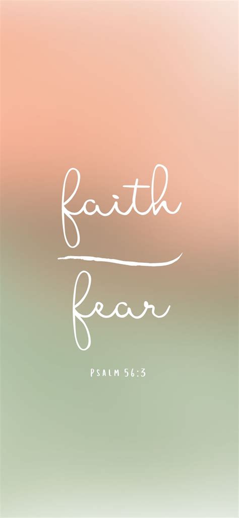 “Faith over Fear” phone lock screen wallpaper | AshleyEddleman.com ...