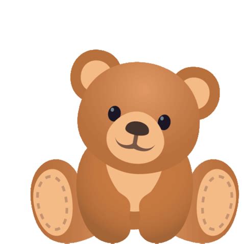 Teddy Bear Joypixels GIF - TeddyBear Joypixels Bear - Discover & Share GIFs