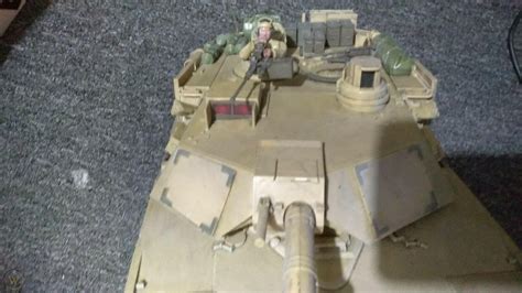 Hobby Engine Remote Control TANK M1A2 Abrams Battle 1:16 Scale ...