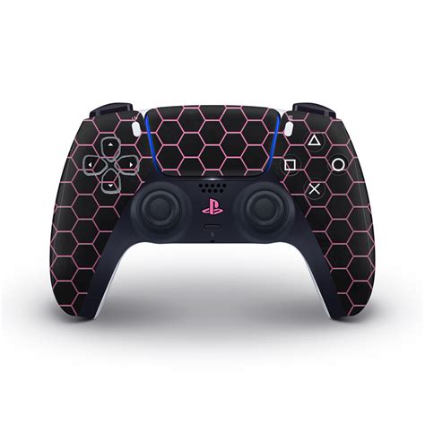 Pink Hex Armour Ps5 Controller Skin | KO Custom Creations