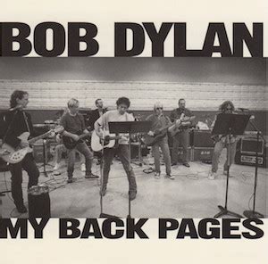 My Back Pages (Promo CD Single) | Bob Dylan ISIS Magazine