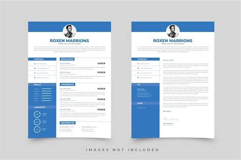 Premium Vector | Resume Template