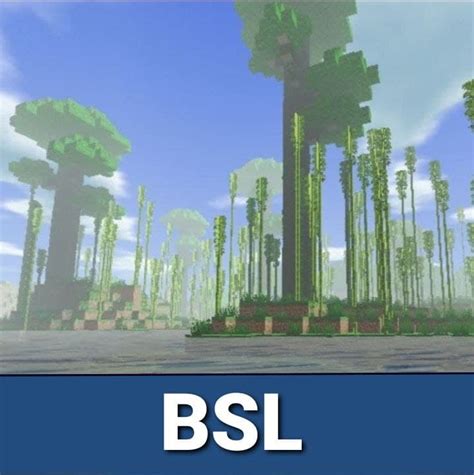 Download BSL Minecraft PE Shaders: Realistic World