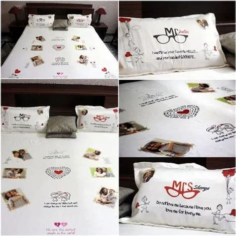 Personalized Bed Sheets at Rs 1/piece | Personalized Photo Bedsheets in Panchkula | ID: 20520706073