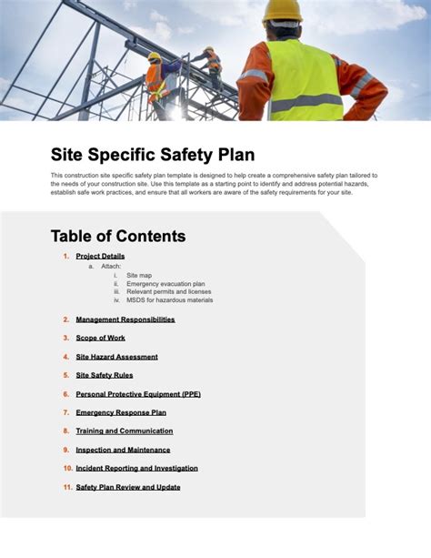 Site Specific Safety Plans: What to Include — and Why They're Important | Procore