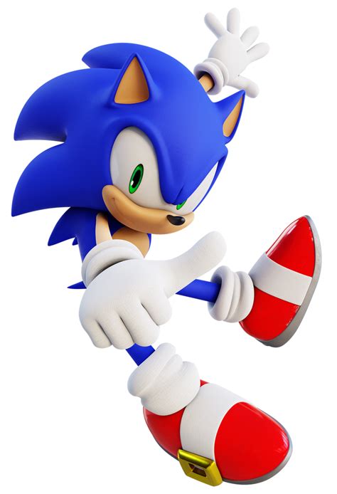 [Blender] Another Sonic stock art recreation by SonicBoom13561 on DeviantArt