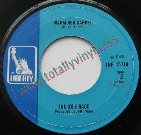 Totally Vinyl Records || Idle Race, The - Days of broken arrows / Warm red carpets 7 inch