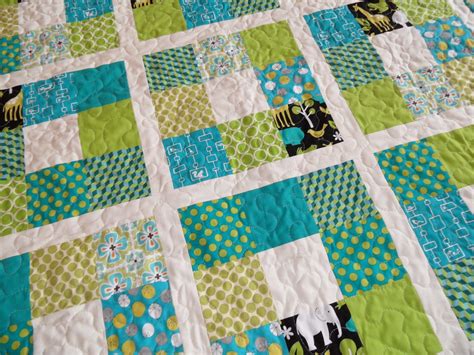 Baby boy quilt | Custom made baby quilt, pattern and fabric … | Flickr